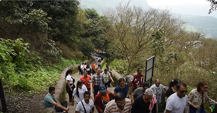 Trek to Lohagad Fort