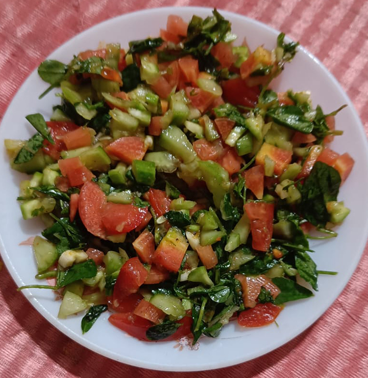  
                                Matki Methi Salad