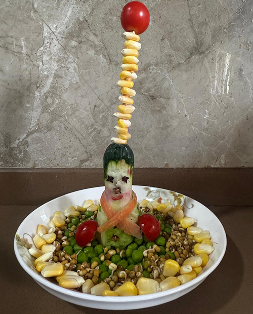 Alien Doll Salad