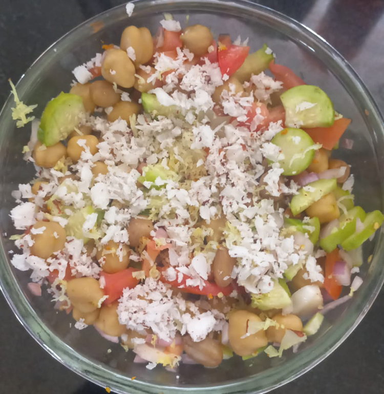  
                                Chickpeas Salad