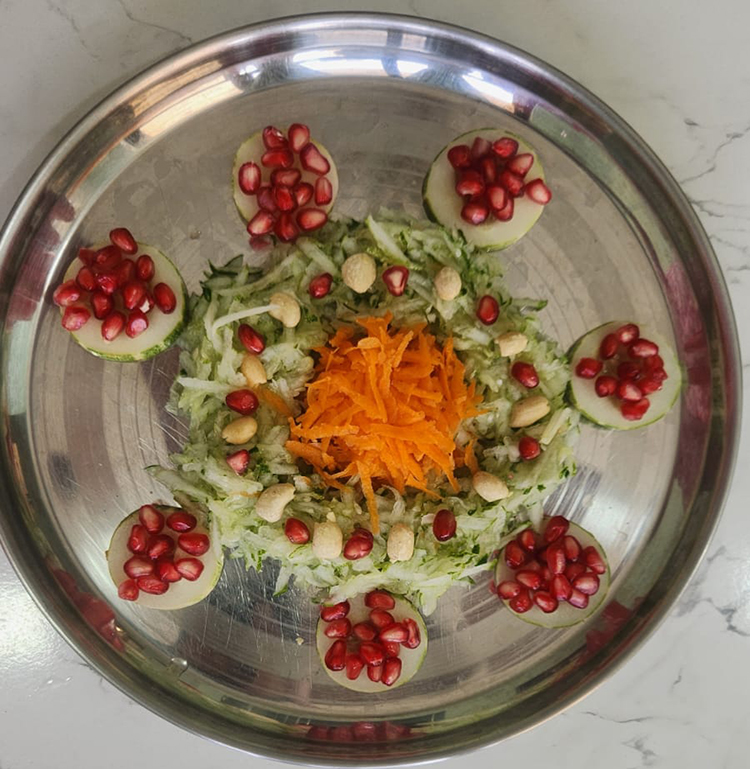  
                                Cucumber Carrot Salad