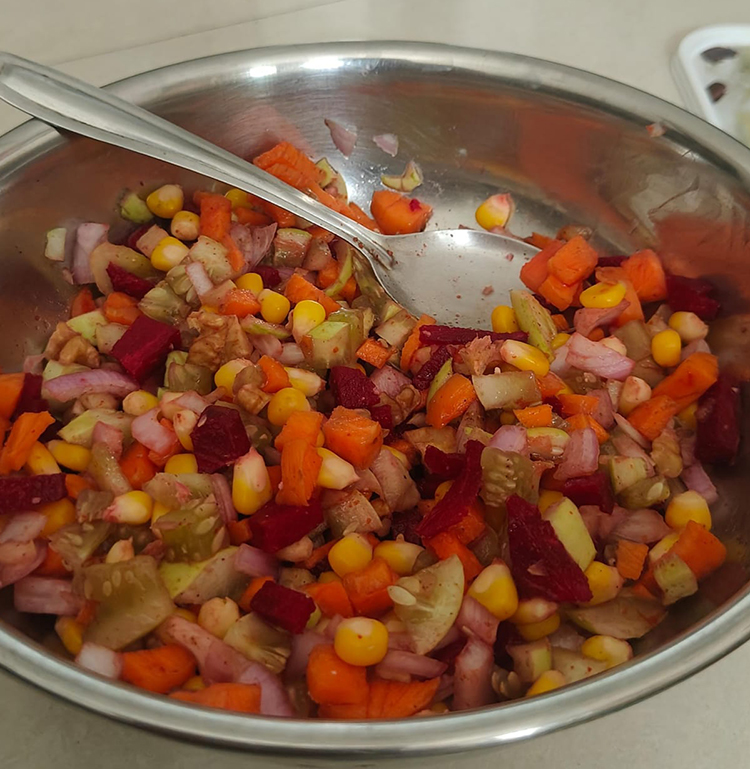 Corn salad