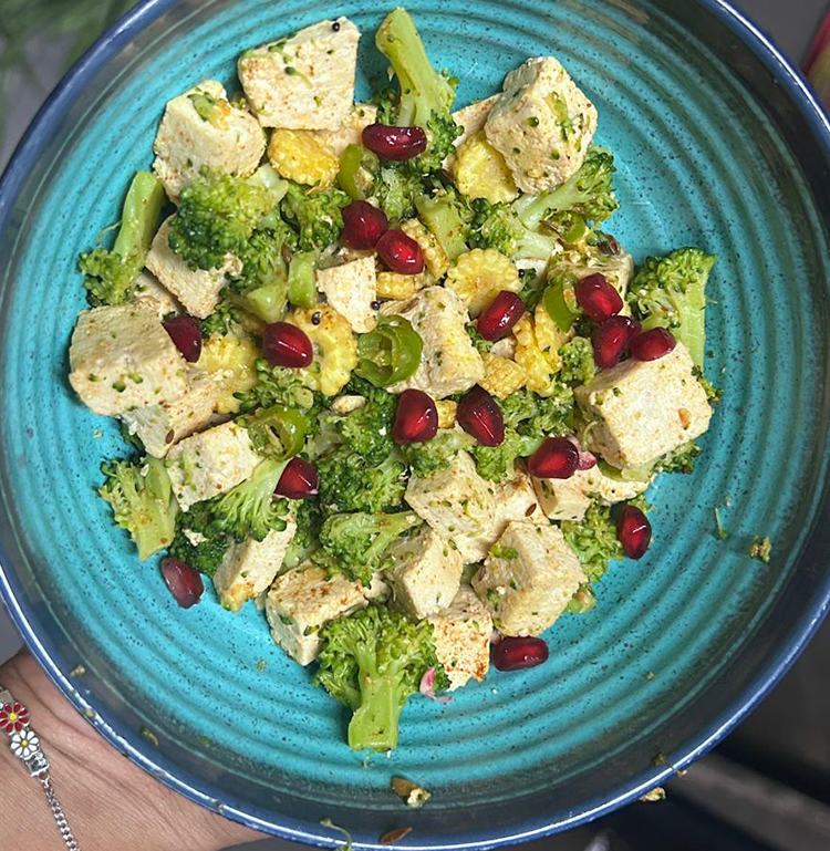 Broccoli Tofu Salad