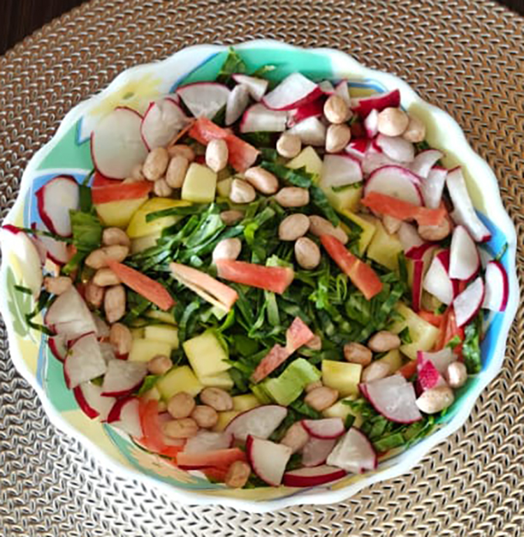  
                                Radish salad
