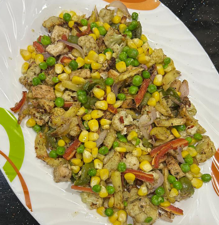  
                                Sauteed Healthy Veggies