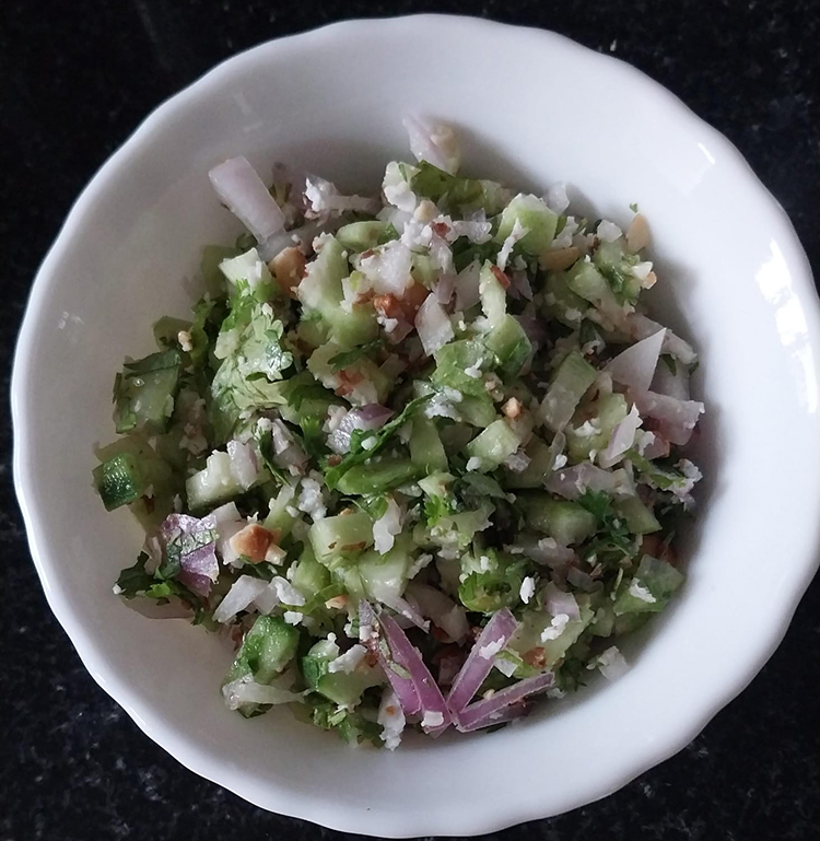 Ridge Gourd Salad 