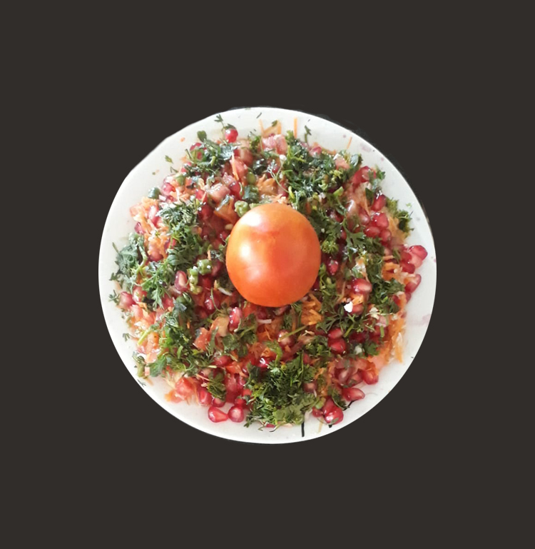 Tomato coconut Salad 