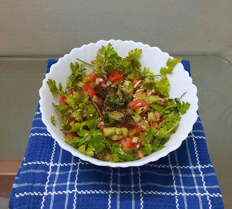 Snake Gourd salad 