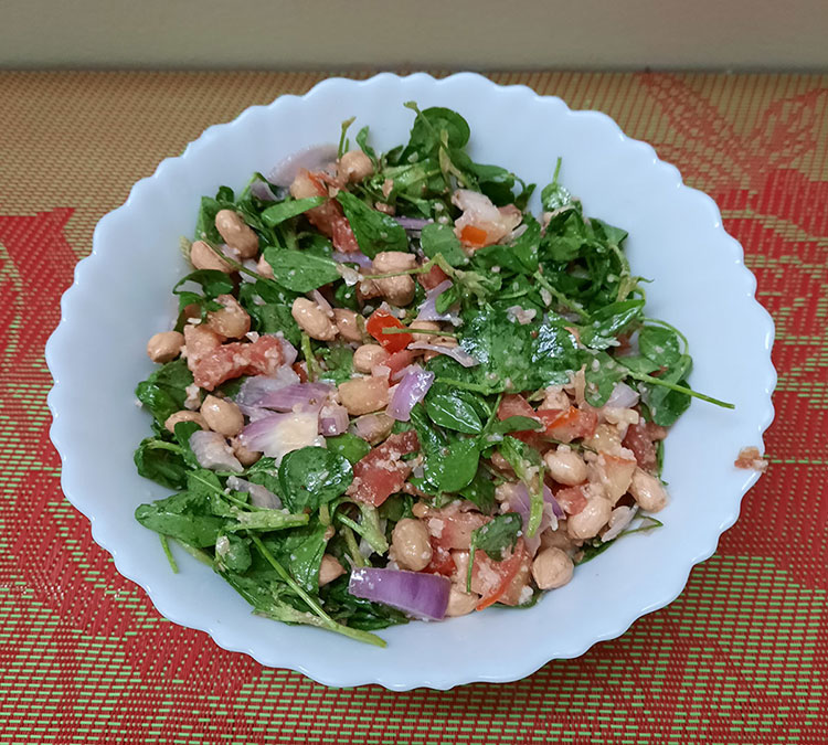 Matki Methi salad