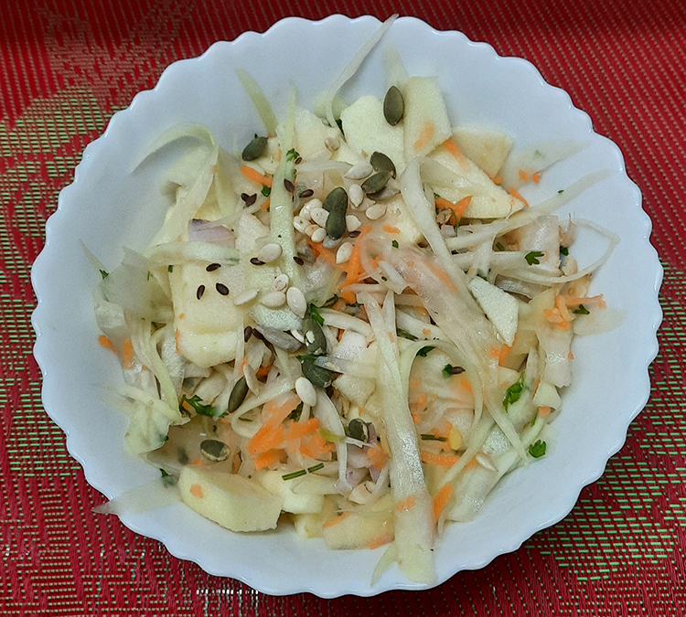 Raw Papaya salad