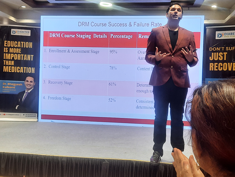 Dr.Bhagyesh Kulkarni addressing the gathering